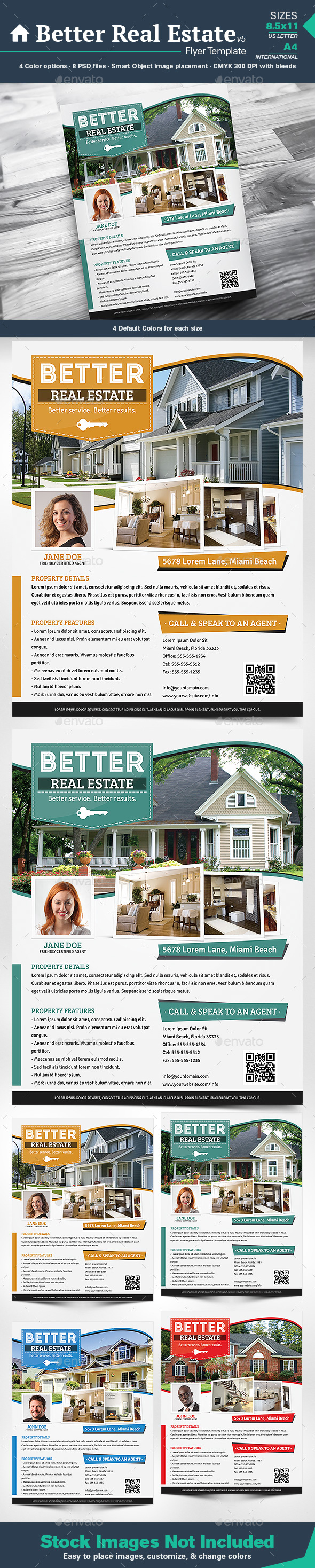 Better Real Estate Flyer Template v5