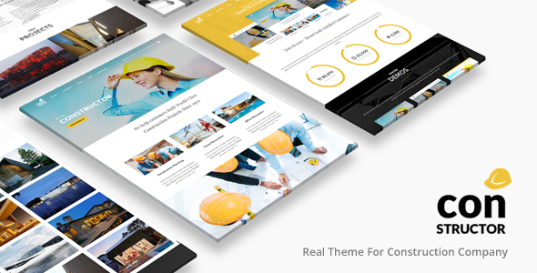 Construction Building Company | Constructor Theme