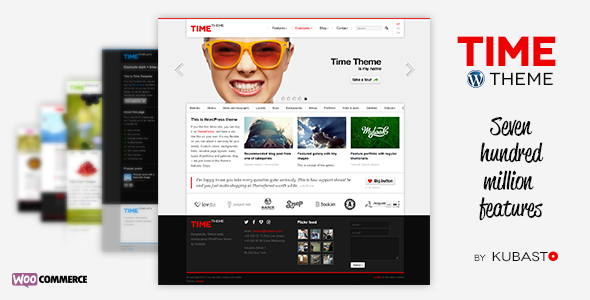 Time - Responsive WordPress Theme