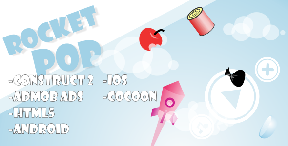 Rocket Pop - HTML5 Mobile Game