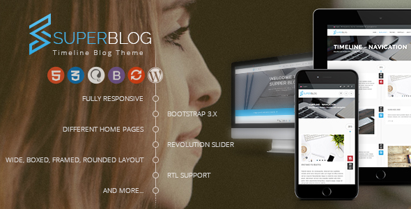 Super Blog - WooCommerce Responsive WordPress Theme