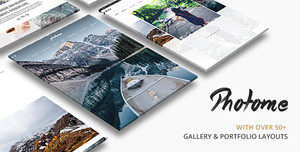 Photo Me | Photo Gallery Photography Theme