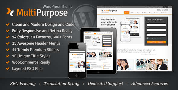 MultiPurpose - Responsive WordPress Theme