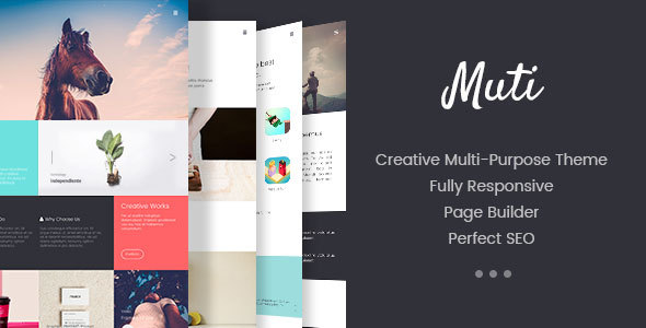 MUTI - Multi-purpose Responsive  Portfolio WordPress Theme