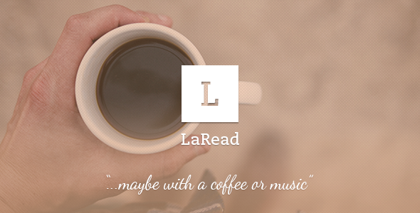 LaRead -- WordPress Blog Theme