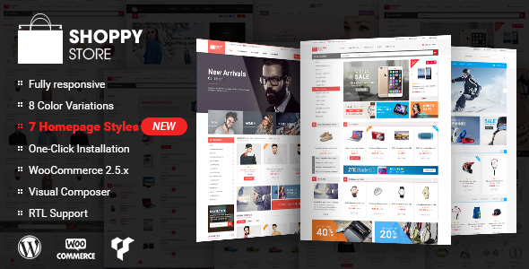 ShoppyStore - WooCommerce WordPress Theme