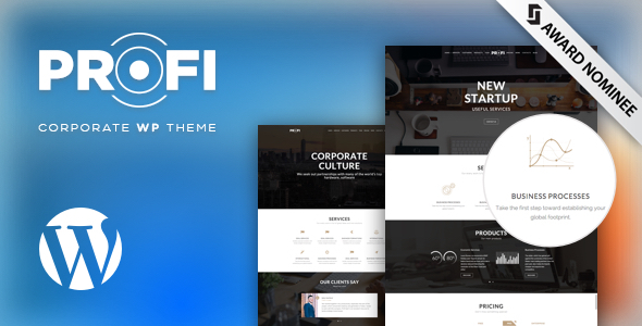 Profi - Business, Professional WordPress Theme