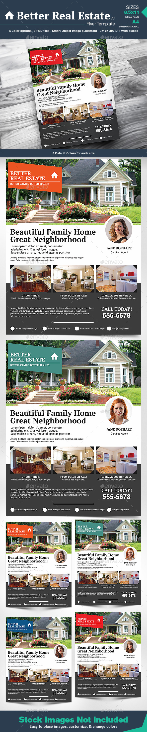 Better Real Estate Flyer Template v6