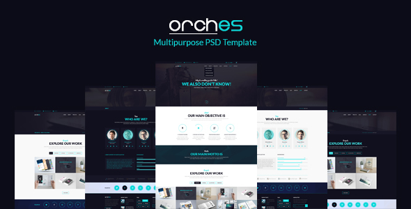 Orches - Multipurpose PSD Template