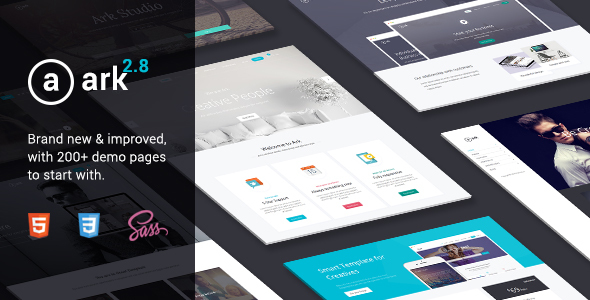 Ark - Responsive Multi-Purpose HTML5 Template