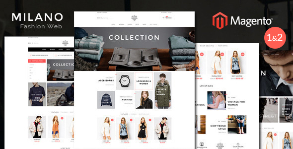 Milano - Fashion Responsive Magento Theme