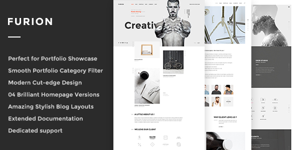 Furion - Creative Blog & Portfolio WordPress Theme