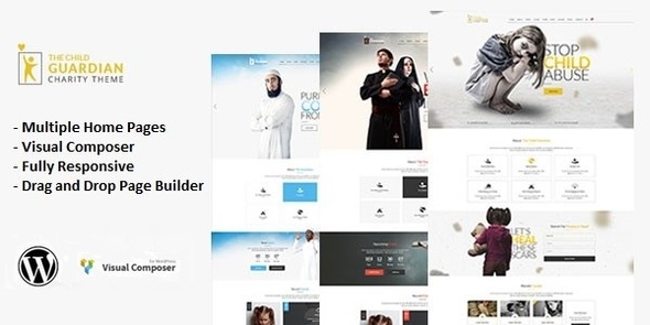 The Child Guardian - Responsive Charity WordPress Theme