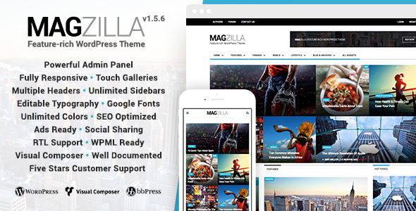 MagZilla - For Newspapers, Magazines and Blogs