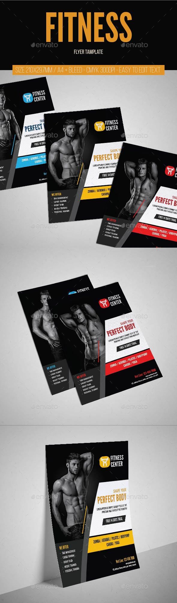 fitness flyer