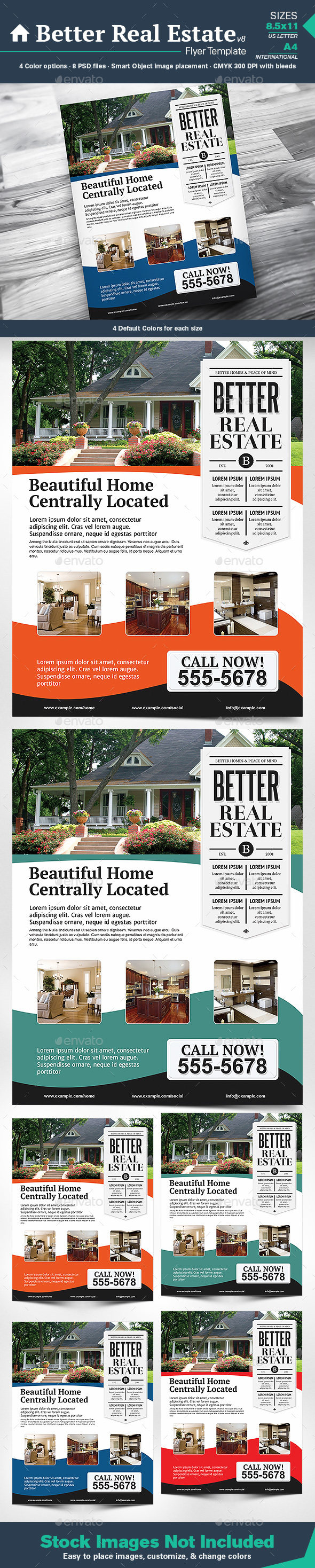 Better Real Estate Flyer Template v8