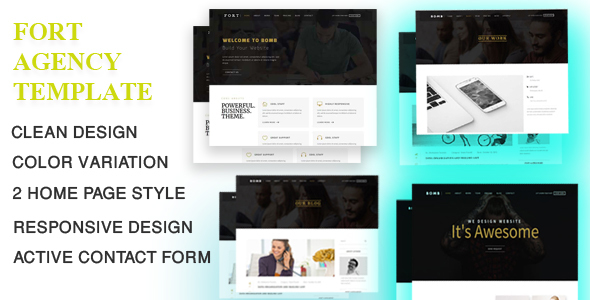 Fort - Corporate Agency Template