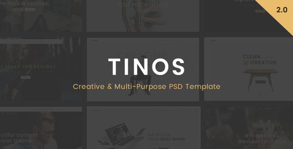 Tinos - Multi-Purpose PSD Template