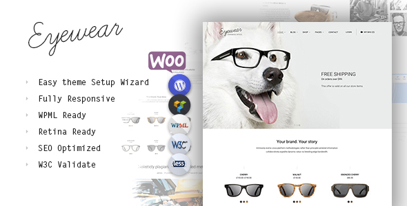 Eyewear - Buy Sell Glasses Online Theme