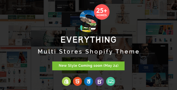 Everything - Multipurpose Premium Responsive Shopify Themes - Fashion, Electronics, Cosmetics, Gifts