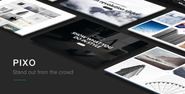 Pixo - A Multipurpose WordPress Theme