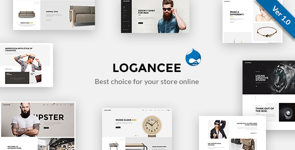 Logancee - Multipurpose Responsive Drupal Theme