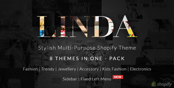 Shopify Multipurpose Theme - Linda