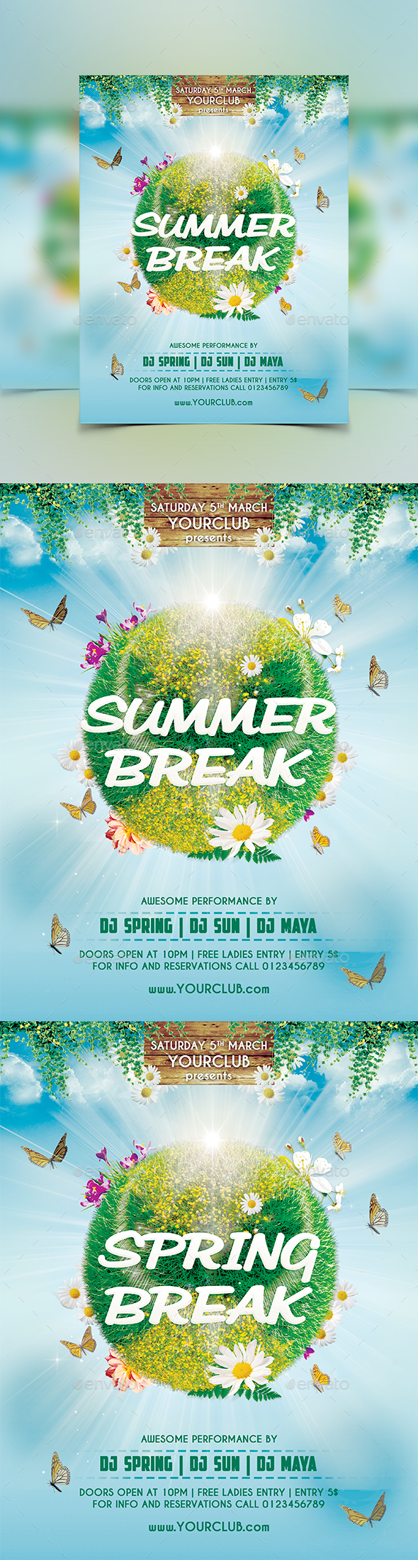 Spring / Summer Break Flyer