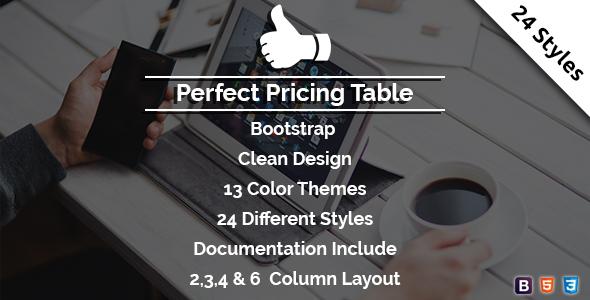 Perfect - Pricing Table