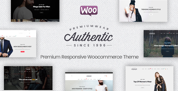 Authentic - Multipurpose Responsive WooCommerce WordPress Theme
