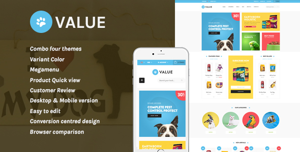 Leo Value Responsive Prestashop Theme
