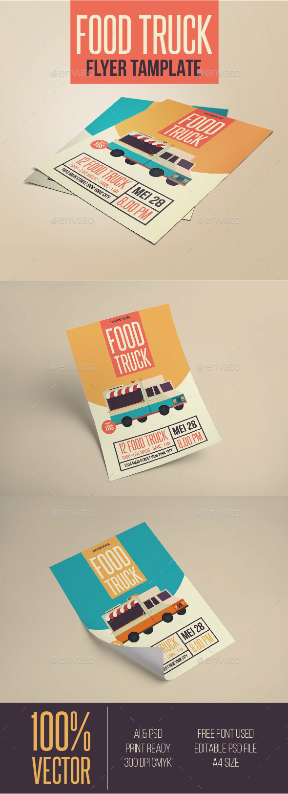 Food Truck Flyer