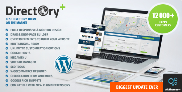 Directory Portal WordPress Theme