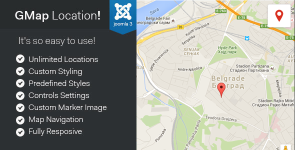 GMap Location! - Joomla Google Maps Module