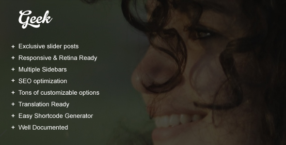 Geek - Responsive Multi-Purpose WordPress Theme