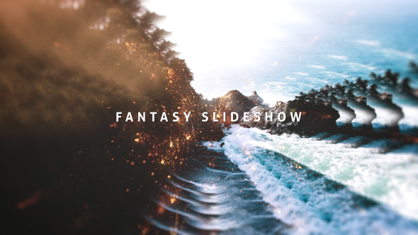 Fantasy kuvaesitys - Abstract Video Näyttää After Effects Project Files