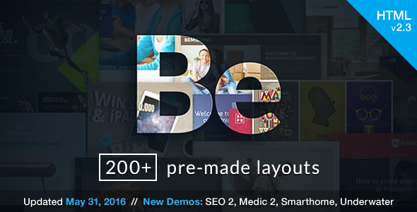 6. BeTheme - HTML Responsive Multi-Purpose Template