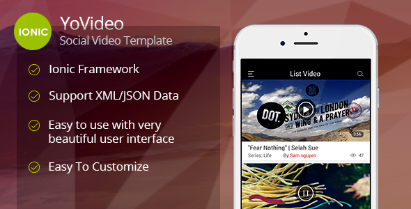 Yovideo Social Network Of Video Ionic Html5 Hybrid App Jogjafile