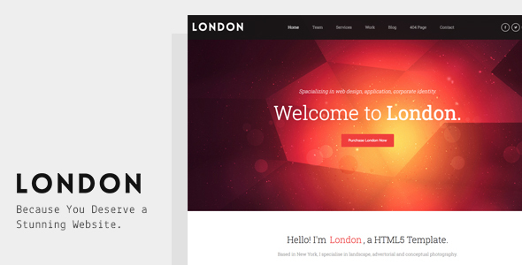London - Creative Responsive Template