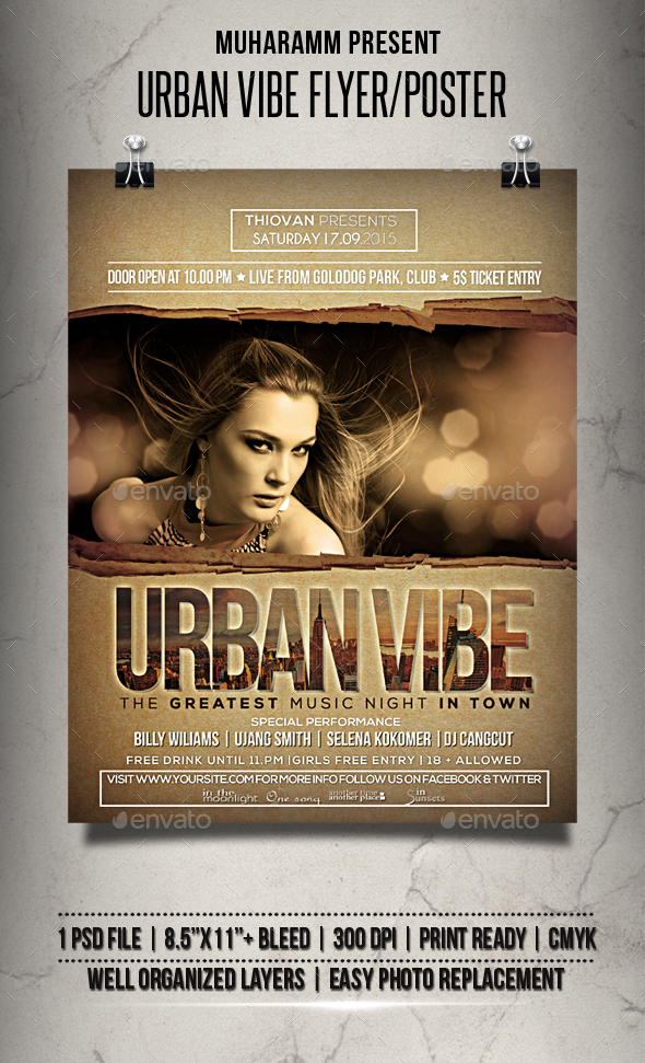 Urban Vibe Flyer / Poster