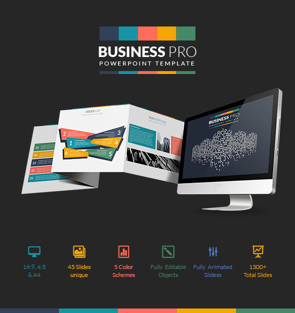 Business Pro:  PowerPoint Professional Business Template