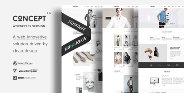 Concept - Design-Driven Multipurpose WordPress Theme