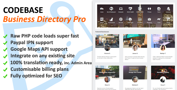 Codebase Business Directory Pro Php Script