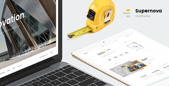 Supernova | Mutil-Concept Construction PSD Template