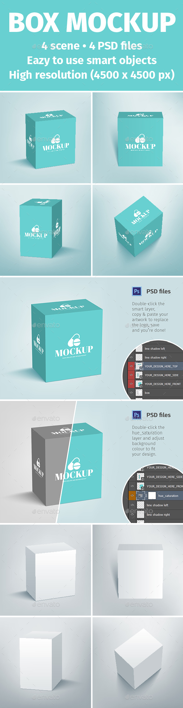 Product Box Mockup