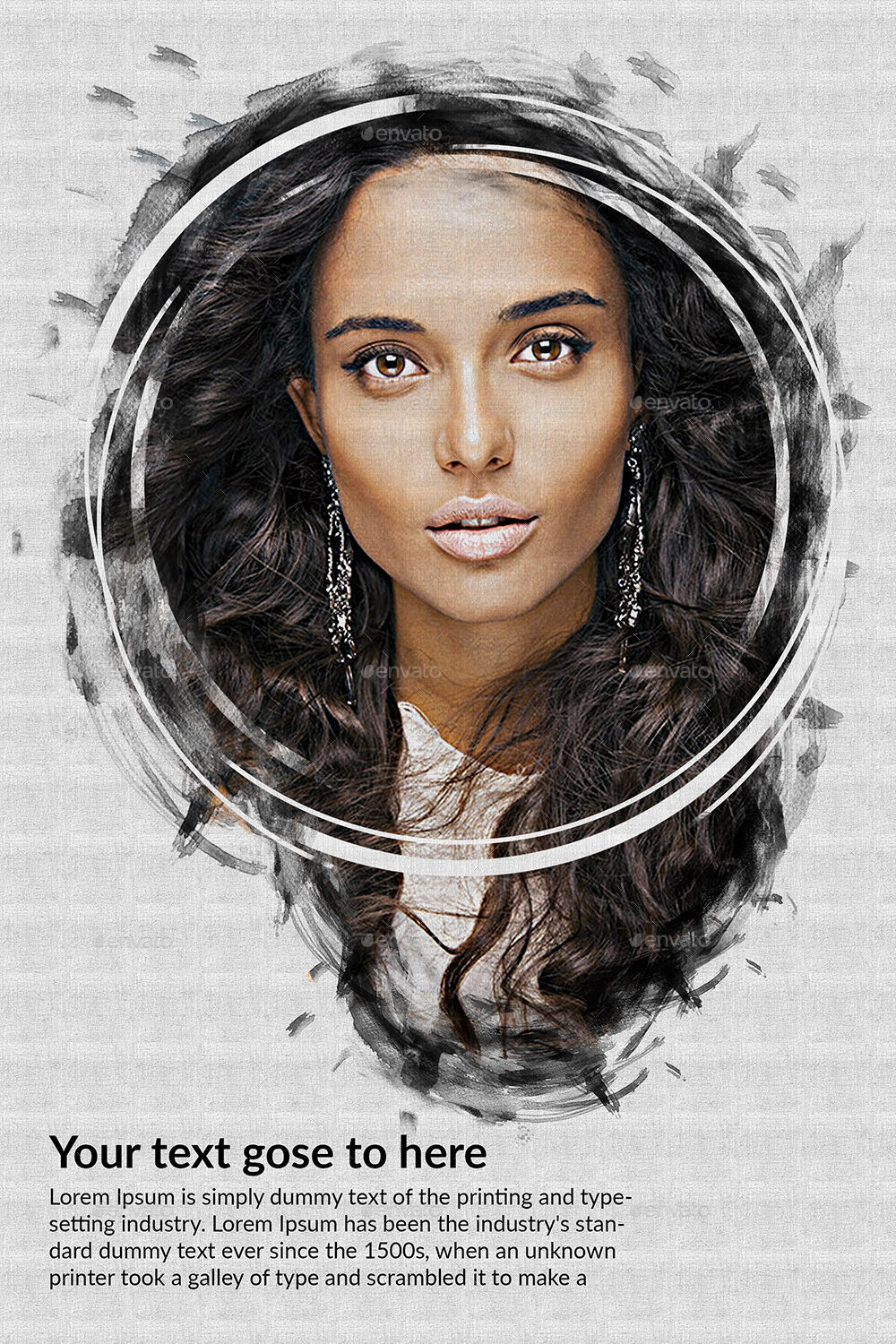 Art Stick Photo Template by mrikhokon GraphicRiver