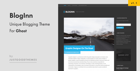 BlogInn - Bold Theme for Ghost