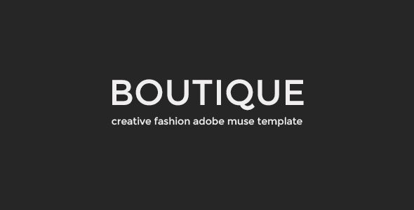 Boutique - Fashion Muse Template