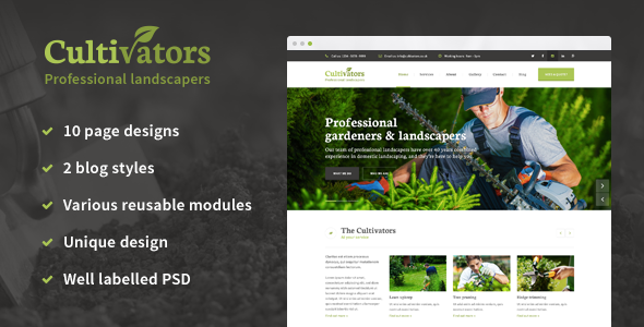 Cultivators Gardening Design