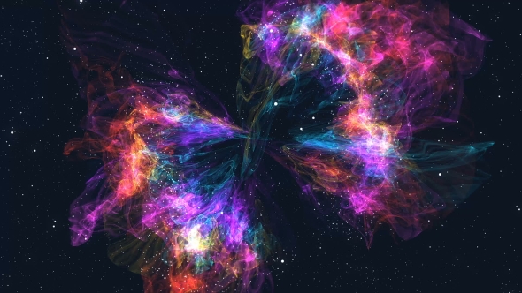 Spiral Galaxy Linnunrata - Abstract Taustat Motion Graphics